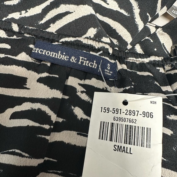 NWT Abercrombie and Fitch Zebra Cami Slip Dress Sz - Picture 10 of 12